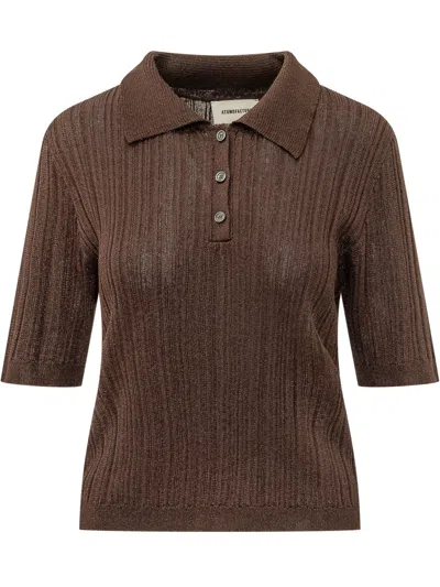 Atomo Factory Mini Polo Shirt In Moro
