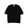 Atomo Factory Linen T-shirt In Black