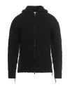 Atomofactory Man Cardigan Black Size S Virgin Wool, Polyamide, Wool, Viscose