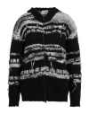 Atomofactory Man Cardigan Grey Size L Virgin Wool, Synthetic Fibers, Wool, Recycled Polyamide, Alpac In Grey