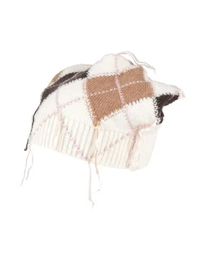 Atomofactory Man Hat Cream Size Onesize Wool, Polyamide