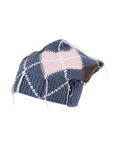 Atomofactory Man Hat Slate Blue Size Onesize Wool, Polyamide
