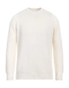 Atomofactory Man Sweater Cream Size S Wool, Cashmere In White