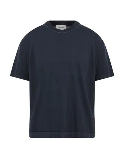 Atomofactory Man Sweater Midnight Blue Size L Cotton