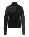 Atomofactory Man Turtleneck Black Size M Wool, Polyamide, Virgin Wool, Cashmere