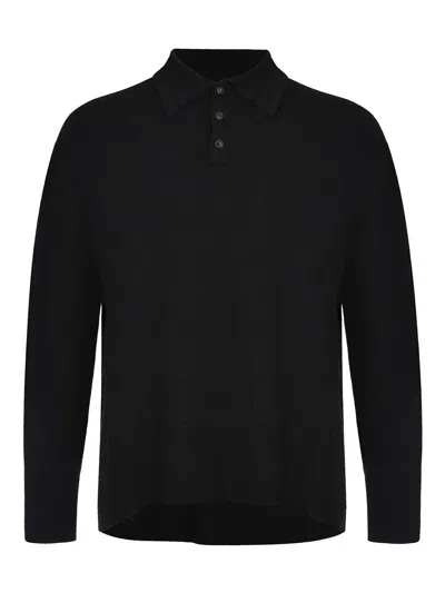 Atomofactory Sweater Made Of A Wool And Cashmere Blend In Black