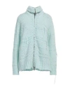 Shop Atomofactory Woman Cardigan Sky Blue Size L Virgin Wool, Polyamide