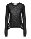 Atomofactory Woman Sweater Black Size M Viscose
