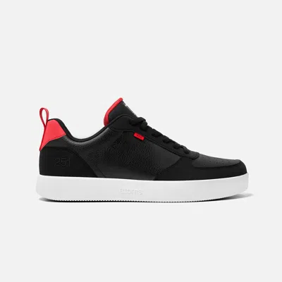 Atoms Model 251 Low: Red & Black