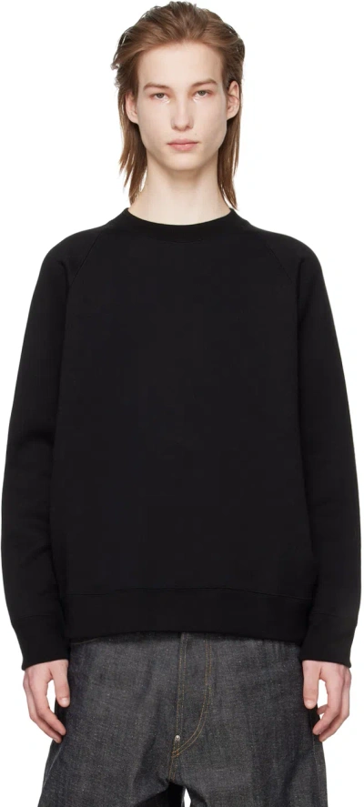 Aton Black Zero Tsuri Urake Sweatshirt In 005 Black