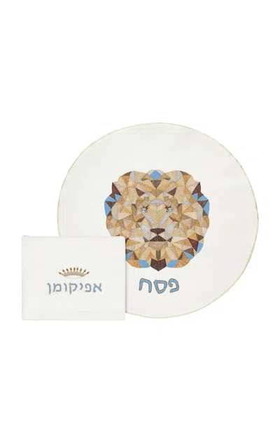 Atoof Judah Passover Set; Lion In White