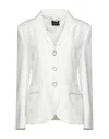 Atos Lombardini Suit Jackets In White