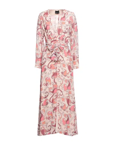 Atos Lombardini Long Dresses In Pink