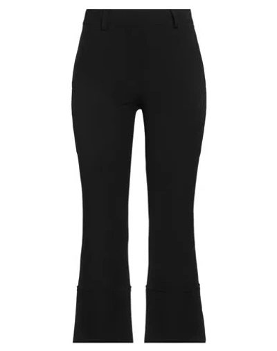 Atos Lombardini Woman Pants Black Size 4 Viscose, Polyamide, Elastane, Acetate