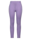 Atos Lombardini Woman Pants Mauve Size 6 Viscose, Nylon, Elastane In Purple