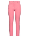Atos Lombardini Woman Pants Pink Size 6 Polyester, Rubber