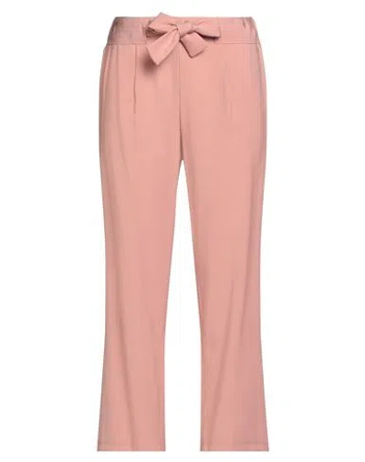 Atos Lombardini Woman Pants Pink Size 6 Viscose, Polyester