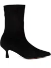 Atp Atelier 55mm Cerone Pointed Heel Boots In Black