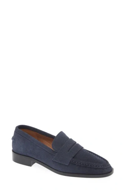 Atp Atelier Airola Penny Loafer In Blue