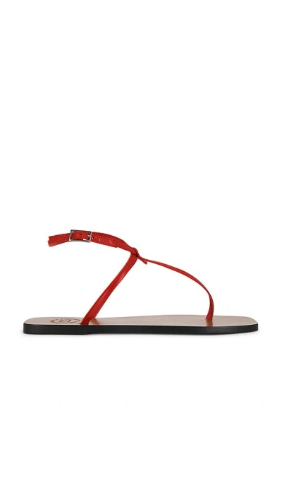 Atp Atelier Alassio Sandal In Red