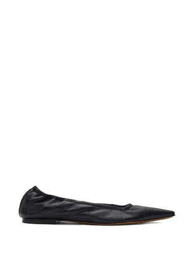 Atp Atelier Aprica Ballet Flats In Black