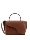Atp Atelier Arezzo Contrast-stitching Tote Bag In Brown