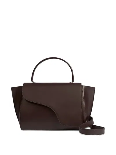 Atp Atelier Arezzo Leather Tote Bag In Brown