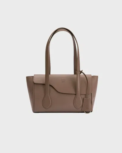 Atp Atelier Väska Eira Tahini Grained Leather Beige In Sand