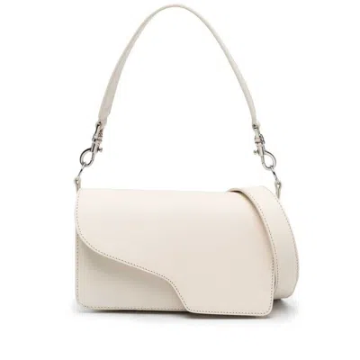 Atp Atelier Asisisi Leather Shoulder Bag In White