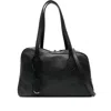 Atp Atelier Noale Zip Tote Bag In Black