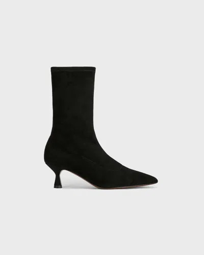 Atp Atelier Boots Cerone Suede Stretch In Black