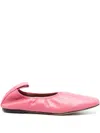 Atp Atelier Brindisi Ballet Flats In Pink
