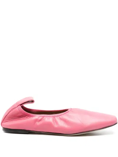 Atp Atelier Brindisi Ballet Flats In Pink