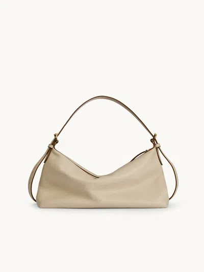 Atp Atelier Castellare Shoulder Bag Mandorla In Brown