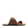 Atp Atelier Centola Cutout Sandals In Brown