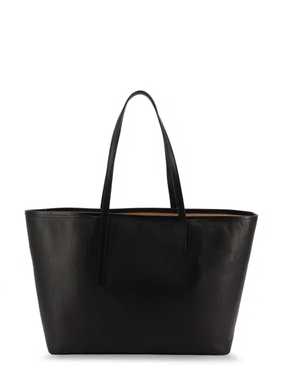 Atp Atelier Eraclea Leather Shoulder Bag In Black