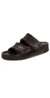 Atp Atelier Furlo Sandals Walnut In Multi