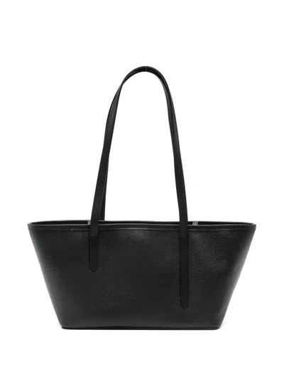 Atp Atelier Gaiba Leather Shoulder Bag In Black