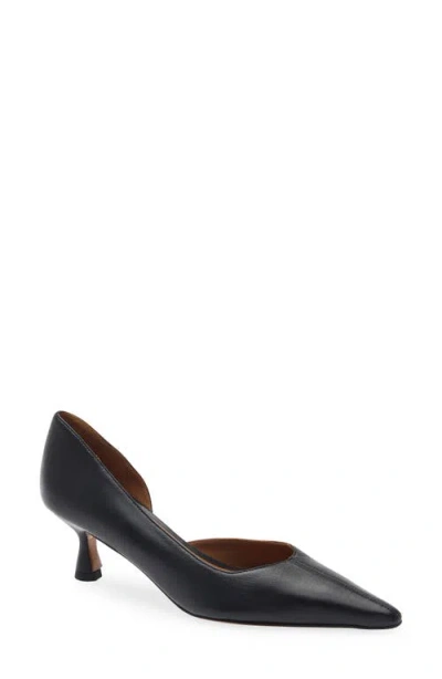 Atp Atelier Irsina Leather Pump In Black