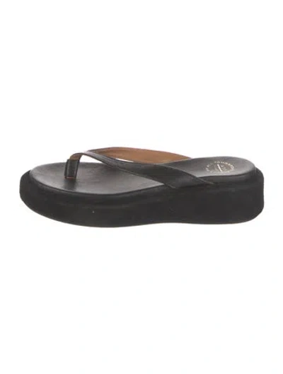 Pre-owned Atp Atelier Leather In Black