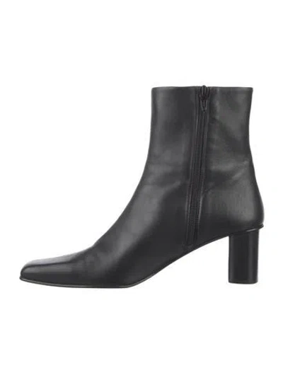 Pre-owned Atp Atelier Leather Boots In Black