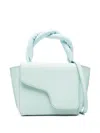 Atp Atelier Leather Mini Bag In Blue