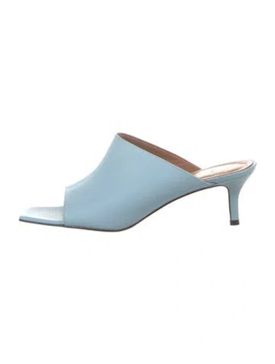 Pre-owned Atp Atelier Leather Sandals In Blue