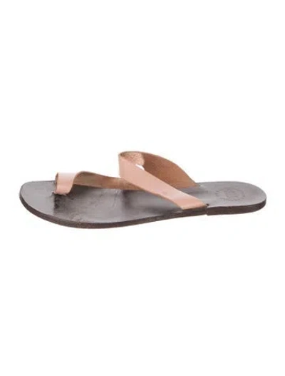 Pre-owned Atp Atelier Leather Sandals In Multi