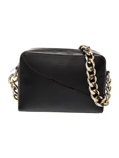 Pre-owned Atp Atelier Leather Shoulder Bag In Black