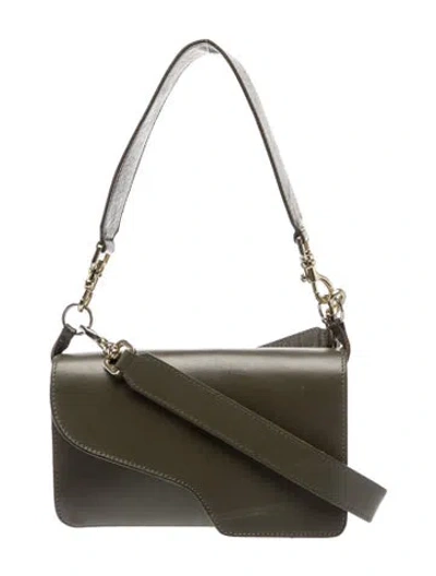 Pre-owned Atp Atelier Leather Top Handle Bag In Green