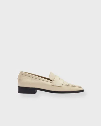 Atp Atelier Loafers Airola Mandorla Grained In White