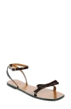Atp Atelier Melara Ankle Strap Sandal In Grumello