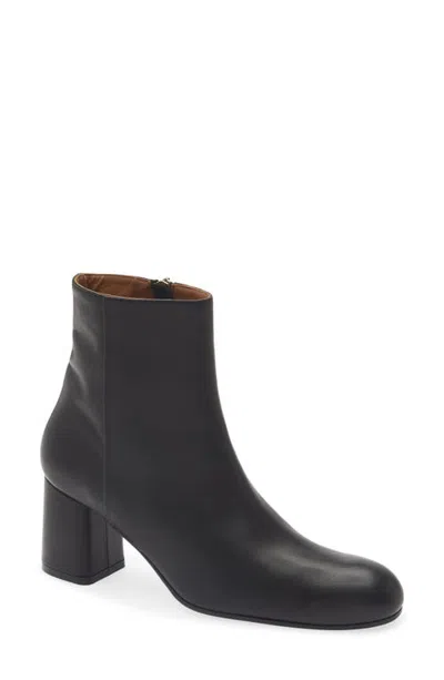 Atp Atelier Miola Leather Bootie In Black