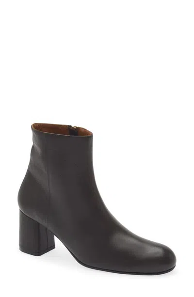Atp Atelier Miola Leather Bootie In Brown